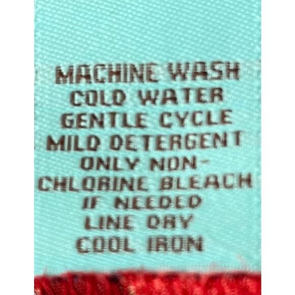 SOUTH MAIN SWIMSUIT COVER-UP, WOMENS, M, RED BLUE WHITE FLORAL, WIDE DOLMAN SLV - Picture 10 of 10